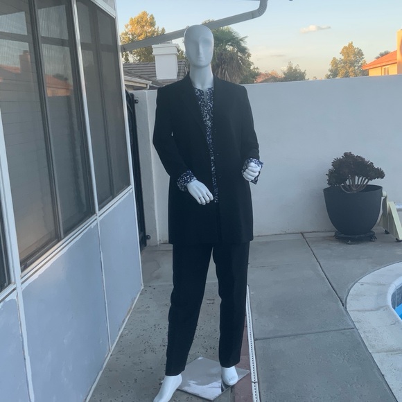 Essentials Black Straight Leg Women's Pants - Picture 1 of 15